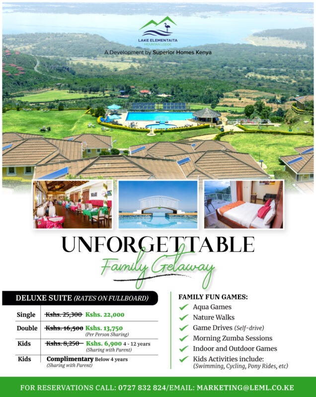 Lake Elementaita Mountain Lodge